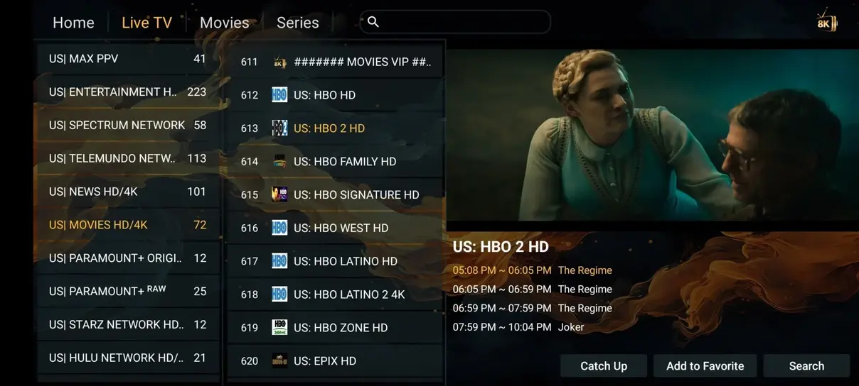 IPTV User Interface Preview 1