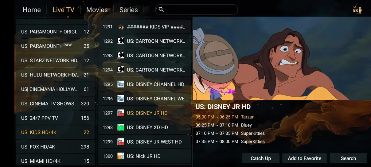 IPTV User Interface Preview 2