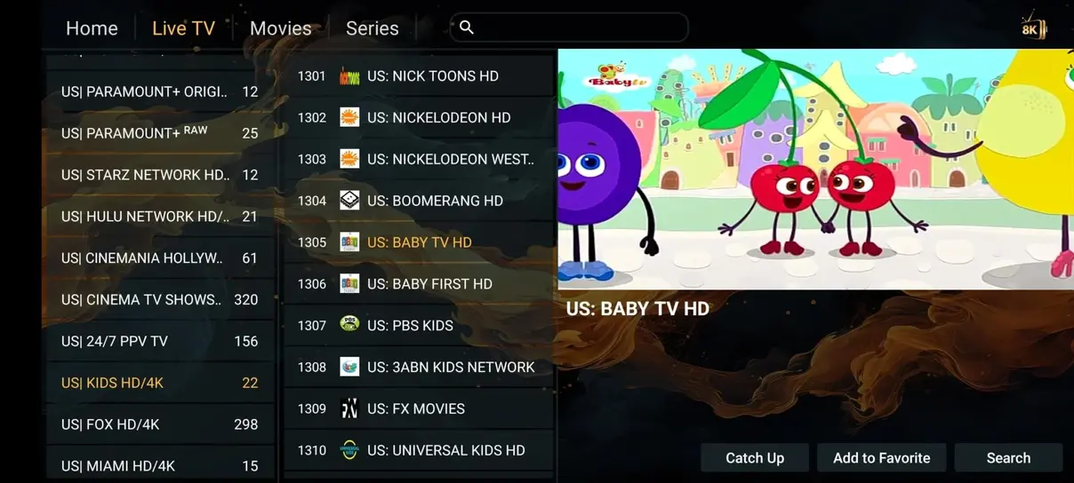 IPTV User Interface Preview 3