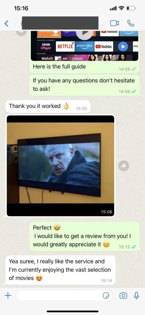 Real Customer WhatsApp Support Conversation 1